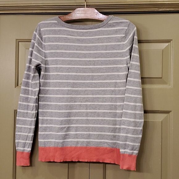 Caribbean Joe Island Supply Co. Striped v neck sweater - Picture 2 of 8